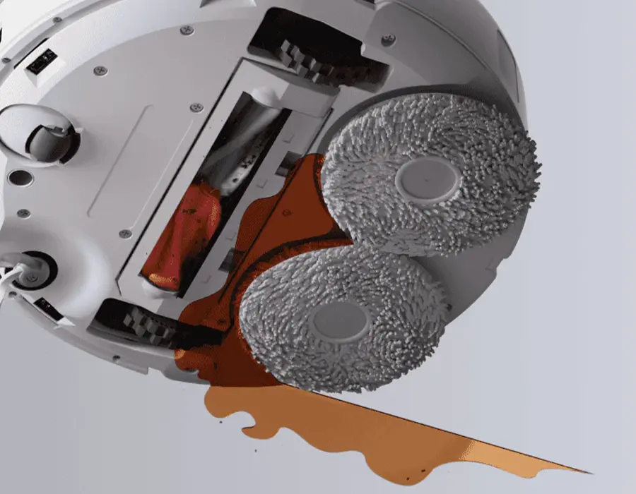 Сенсор определения покрытия для оптимизации уборки в Roborock Qrevo 5AE