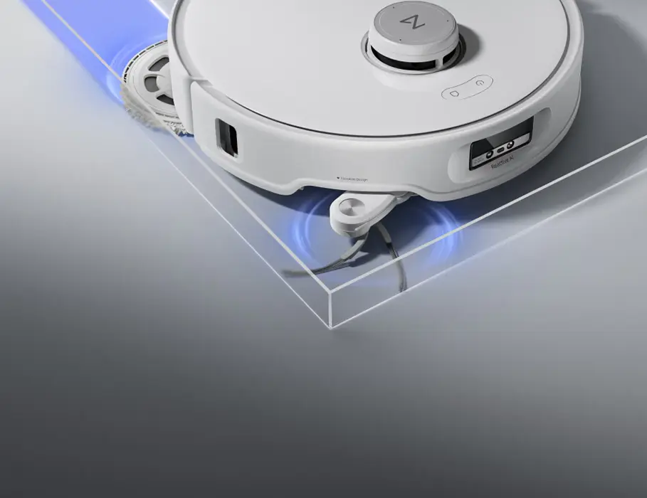 Влажная уборка с помощью вращающихся мопов Roborock QRevo Edge