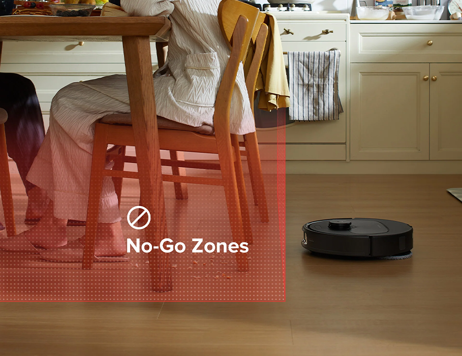 Робот-пылесос с влажной уборкой RoboRock QV 35A Robot Vacuum with Multifunctional Dock - Black (QV35A-01)