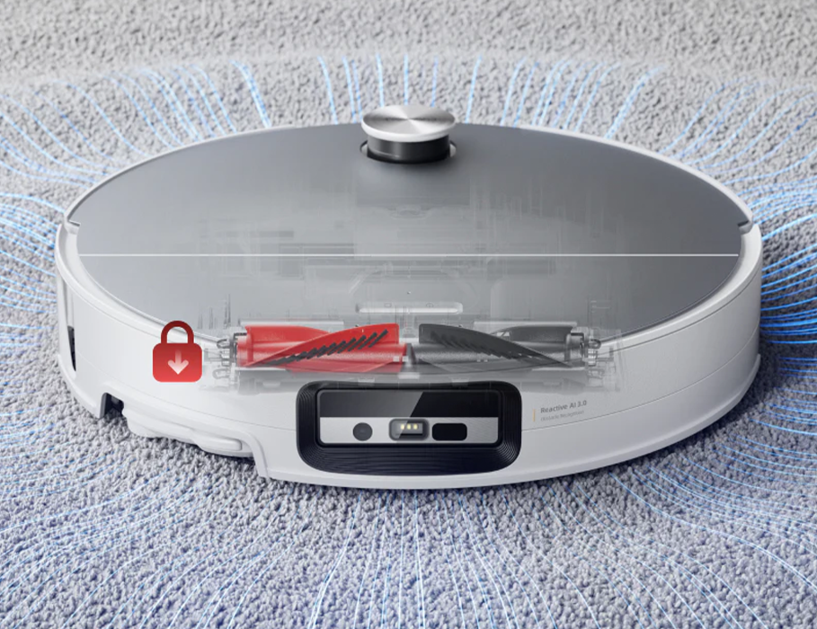 Робот-пылесос с влажной уборкой RoboRock Saros 20 Sonic Complete - Black (S20C52-00)