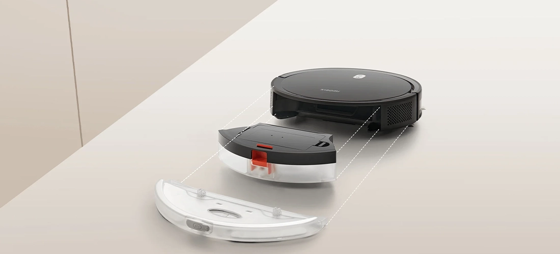 Робот-пылесос с влажной уборкой Xiaomi Mi Robot Vacuum E5 - Black (BHR8298EU)