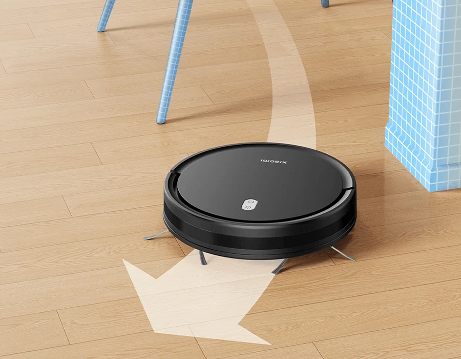 Робот-пылесос с влажной уборкой Xiaomi Mi Robot Vacuum E5 - Black (BHR8298EU)
