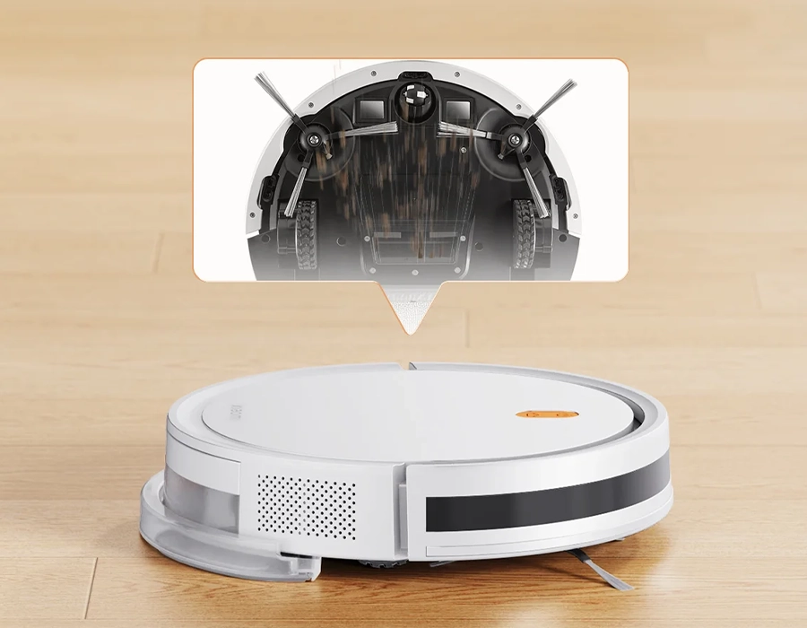 Робот-пылесос с влажной уборкой Xiaomi Mi Robot Vacuum E5 - Black (BHR8298EU)