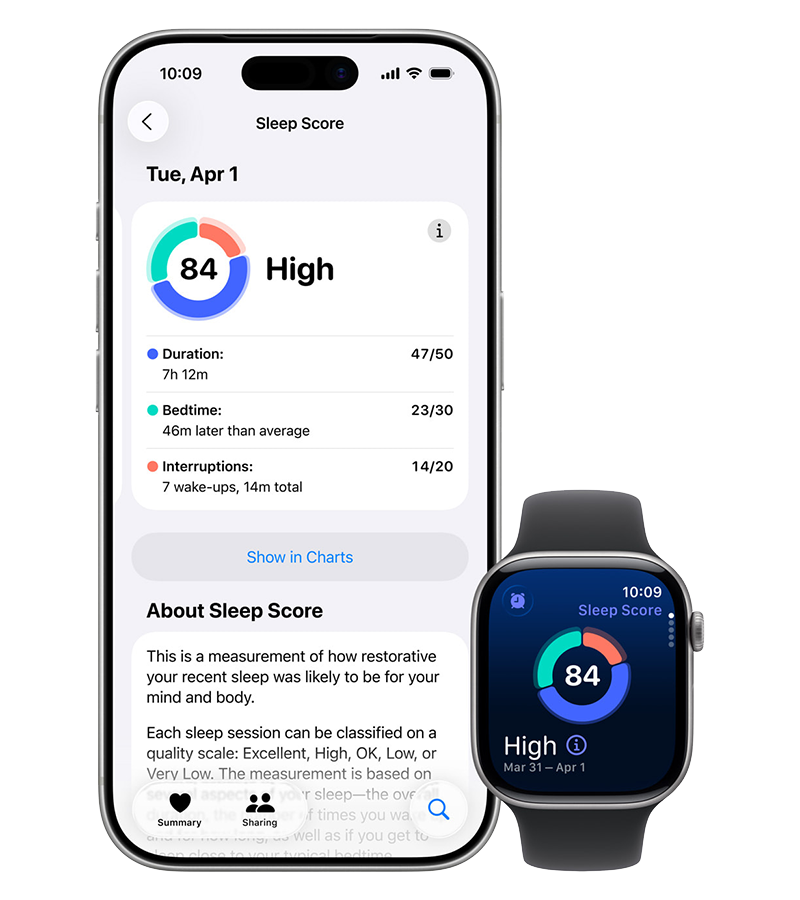 Apple Watch Series 11 отслеживание сна