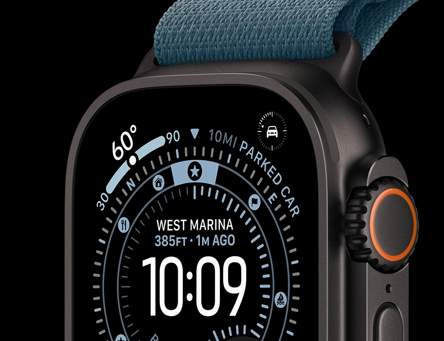 Apple Watch Ultra 3 — титановые корпуса натуральный и черный