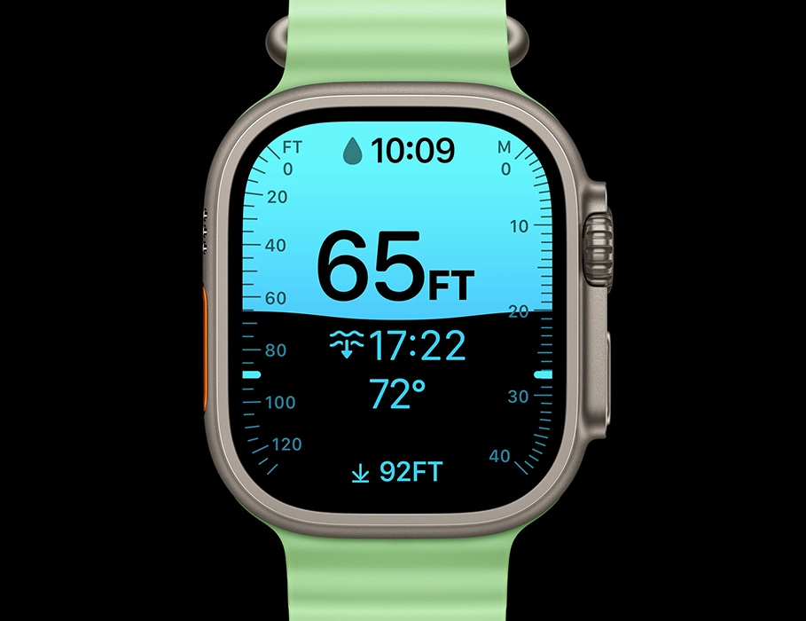 Apple Watch Ultra 3 — защита от воды WR100 и пыли IP6X