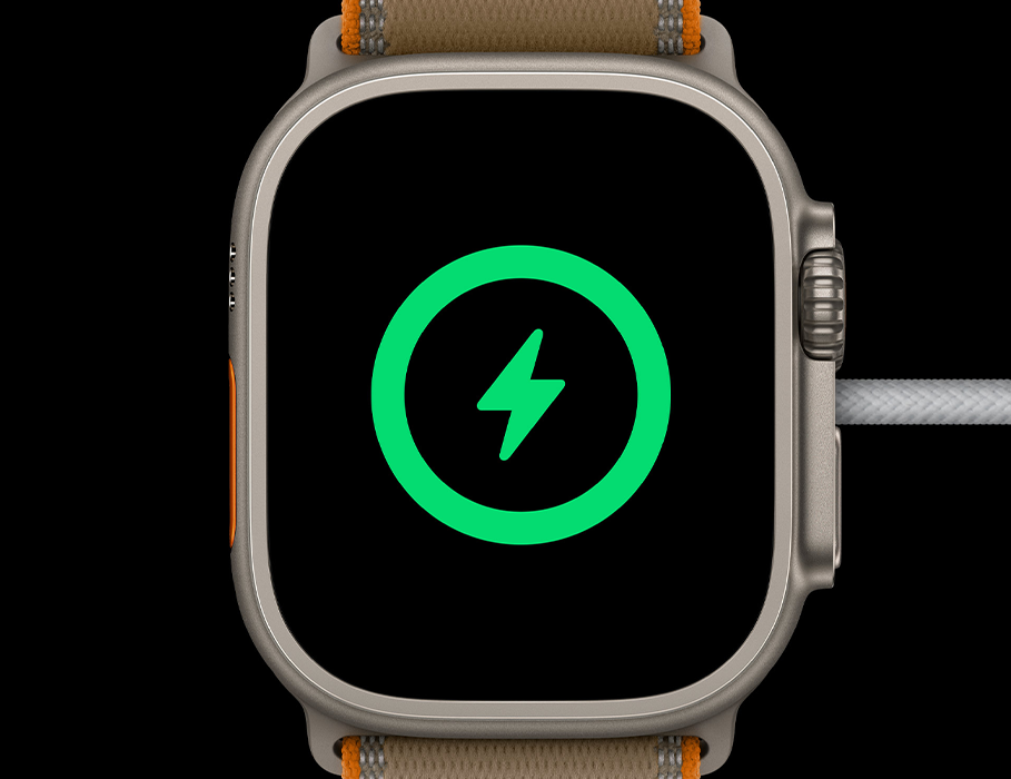 AApple Watch Ultra 4 GPS + Cellular 49mm Black Titanium Case with Translucent Black Ocean Band (MJAY4)