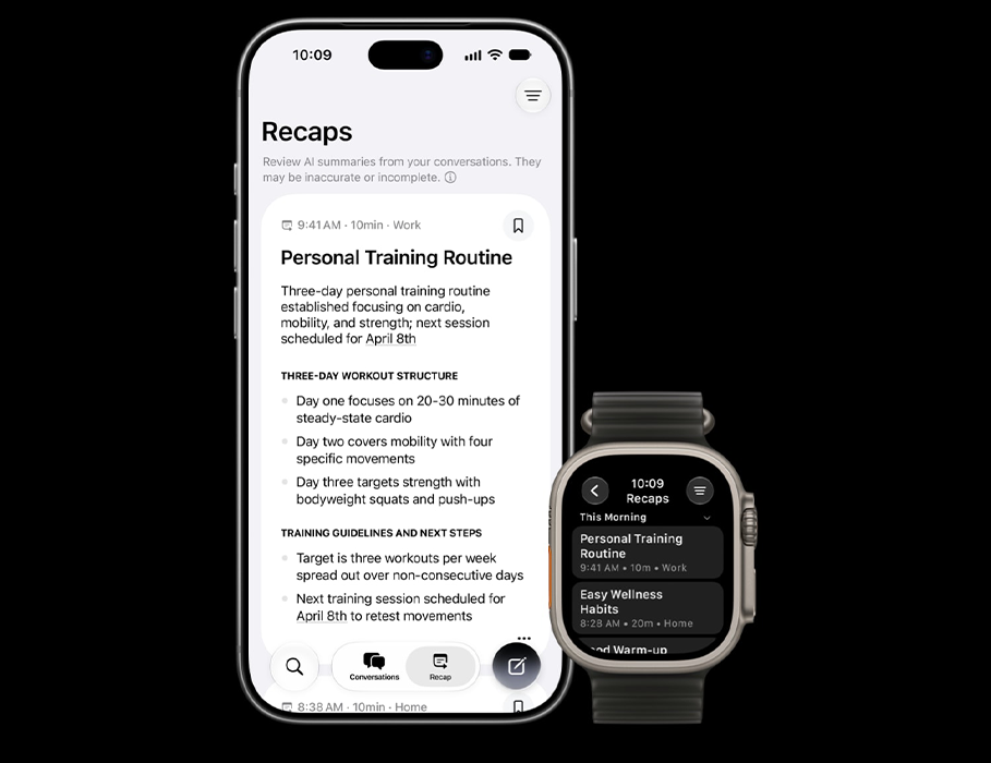 AApple Watch Ultra 4 GPS + Cellular 49mm Black Titanium Case with Translucent Black Ocean Band (MJAY4)