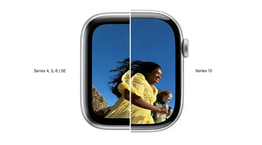 найбільший екран в apple watch series 10