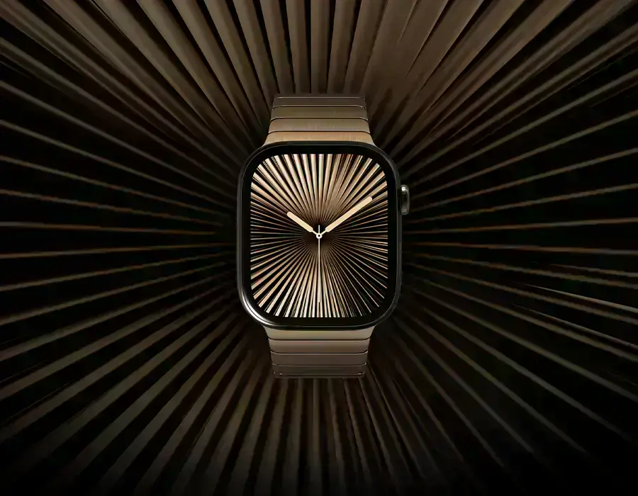 титановий корпус в apple watch series 10