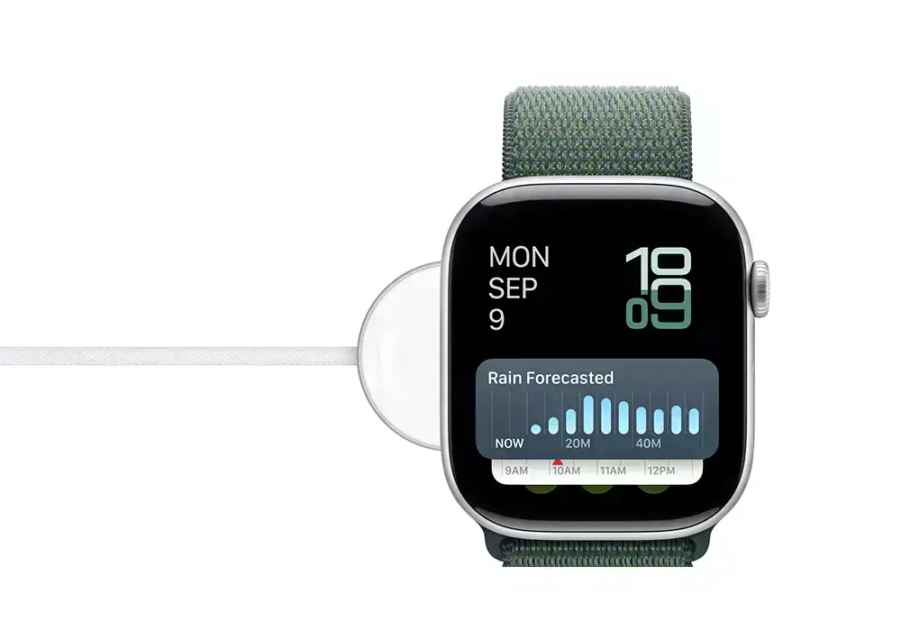 швидка зарядка в apple watch series 10