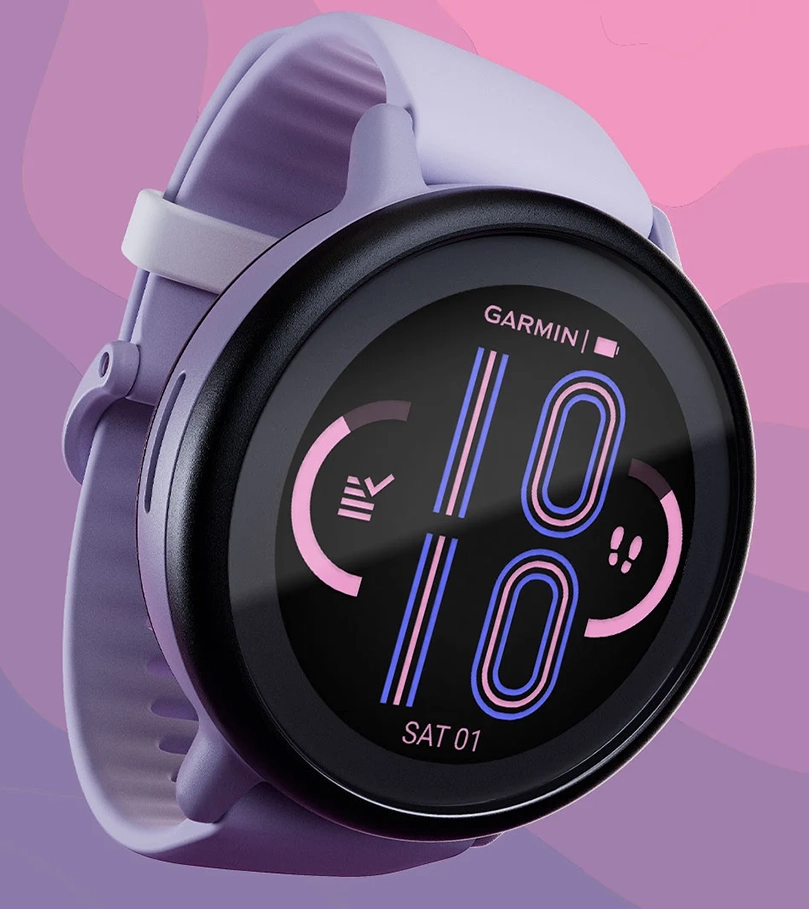 Garmin Bounce 2 з яскравим AMOLED-дисплеєм для зручності читання навіть на сонці