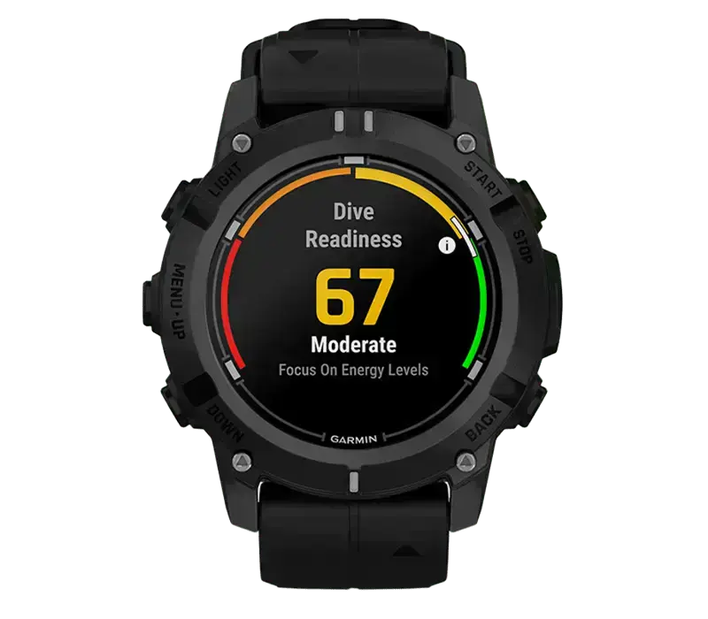 Garmin Descent G2 - Готовність до занурення