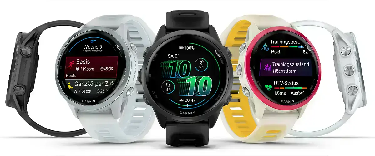 Вечерний отчёт Garmin Forerunner 570 с аналитикой дня