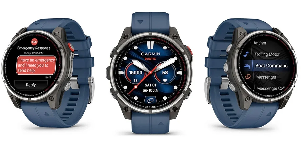 Смарт-годинник Garmin Quatix 8 Pro 47 mm AMOLED Marine GPS Smartwatch (010-03198-51)