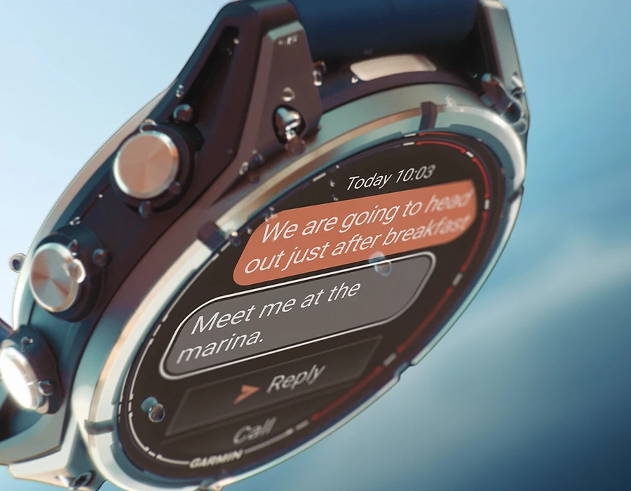 Смарт-годинник Garmin Quatix 8 Pro 47 mm AMOLED Marine GPS Smartwatch (010-03198-51)