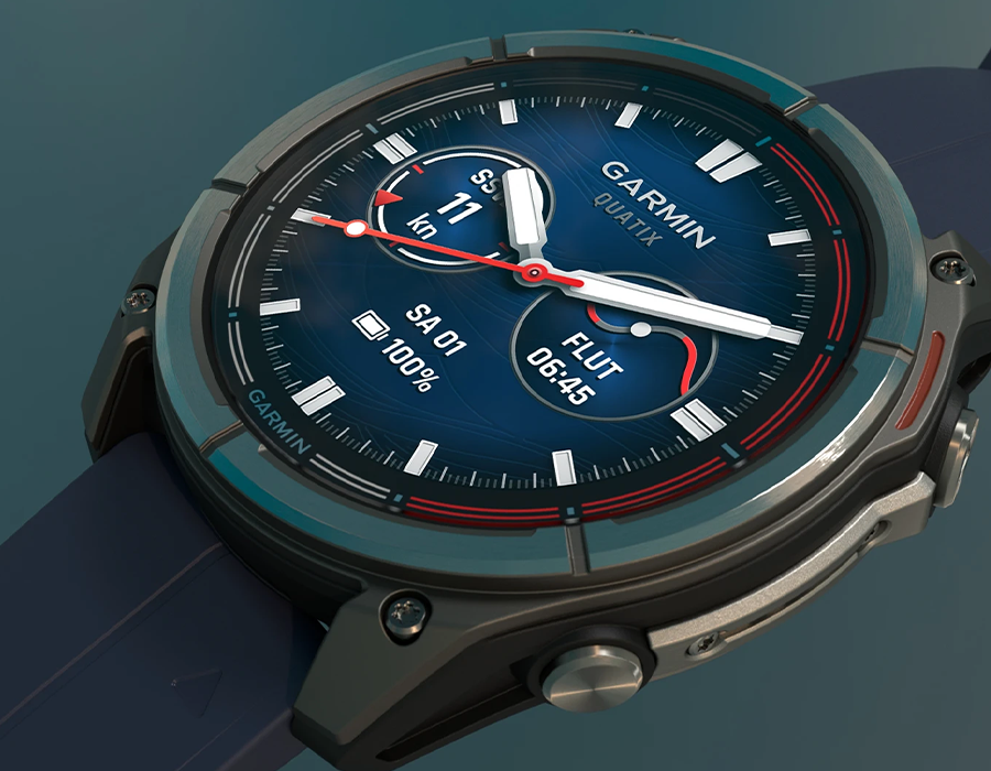 Годинник Garmin Quatix 8 з титановим корпусом і сапфіровим склом