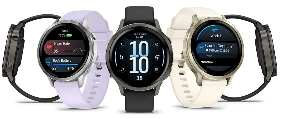 Garmin Venu 4 – до 10 дней работы без подзарядки