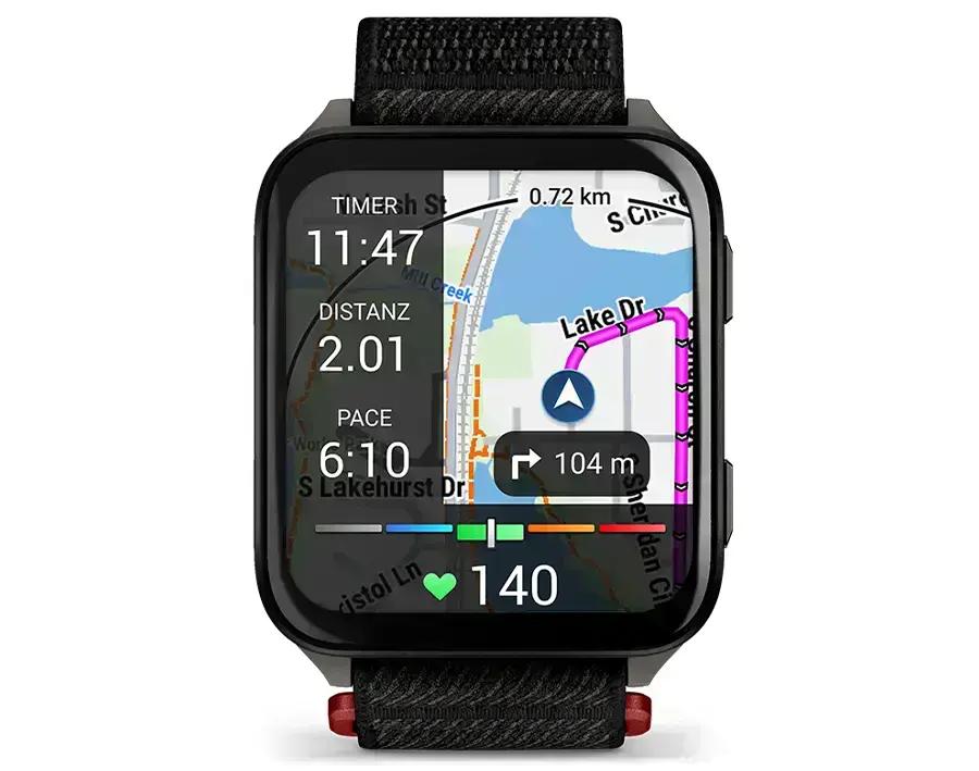 Часы Garmin Venu X1 с картами для навигации и гольфа