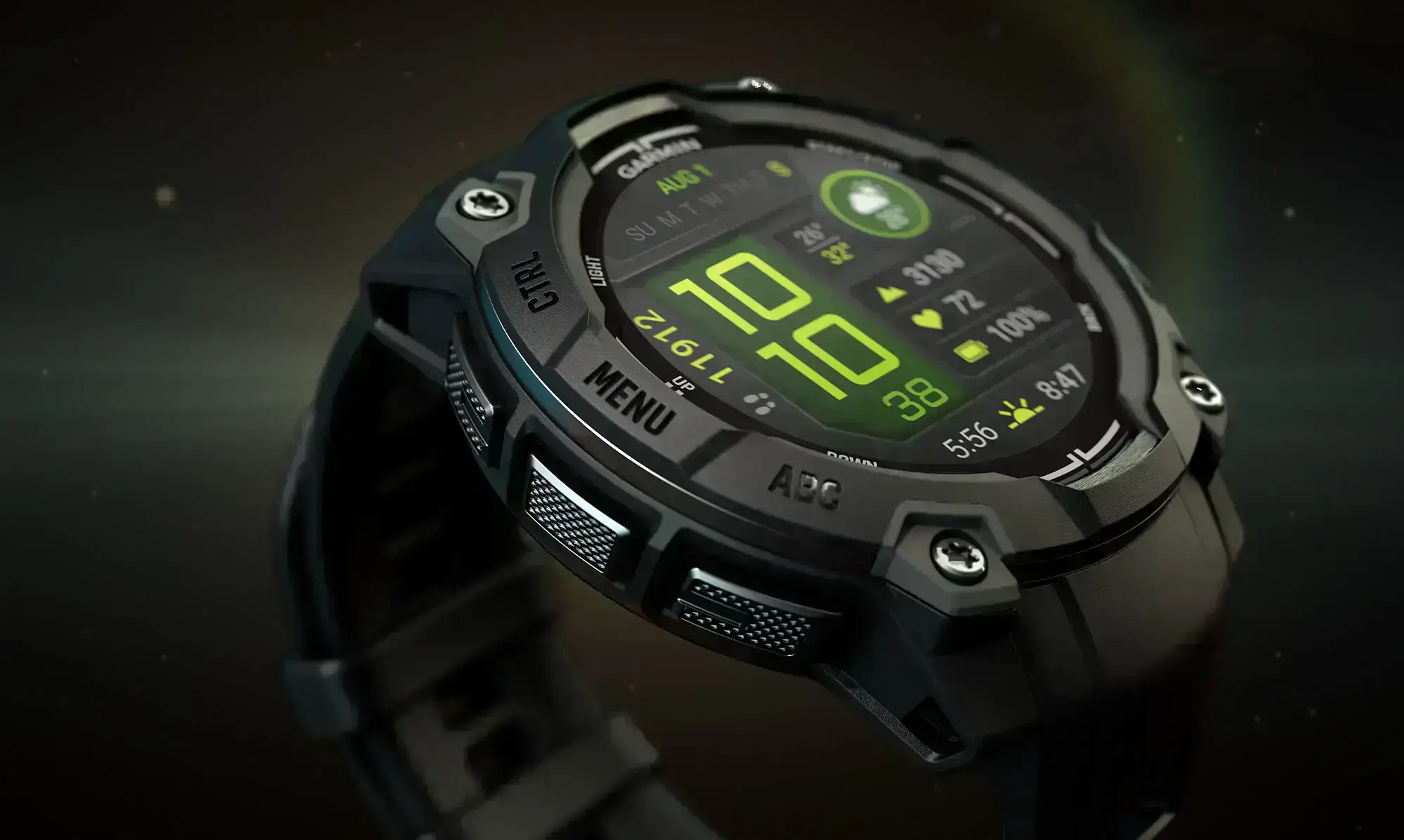 Garmin Instinct 3 AMOLED в природной среде