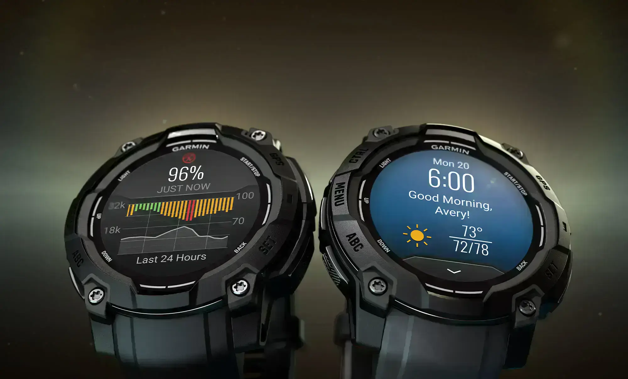 Garmin Instinct 3 AMOLED, функции мониторинга здоровья