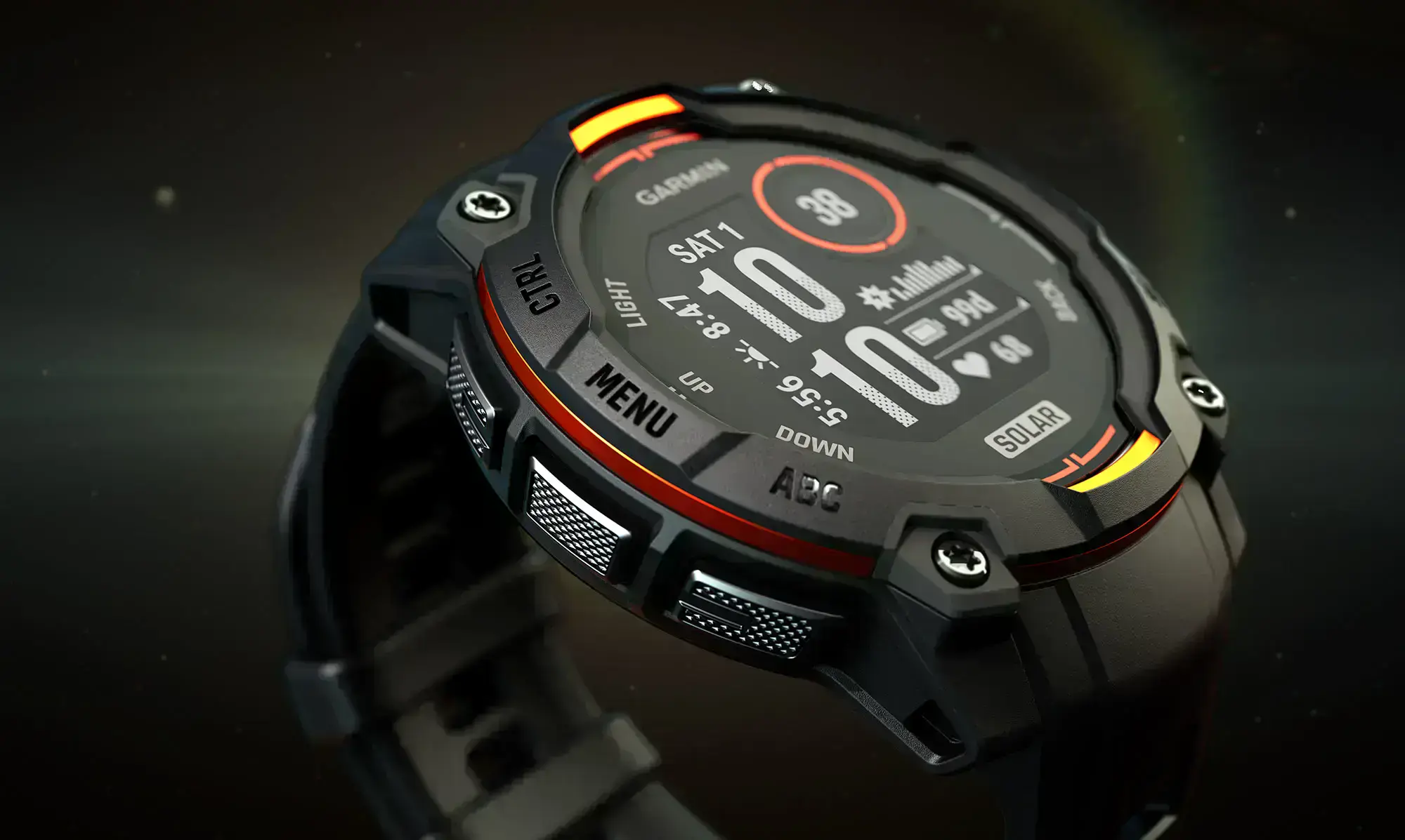 Моніторинг здоров'я і сну на Garmin Instinct 3 Solar