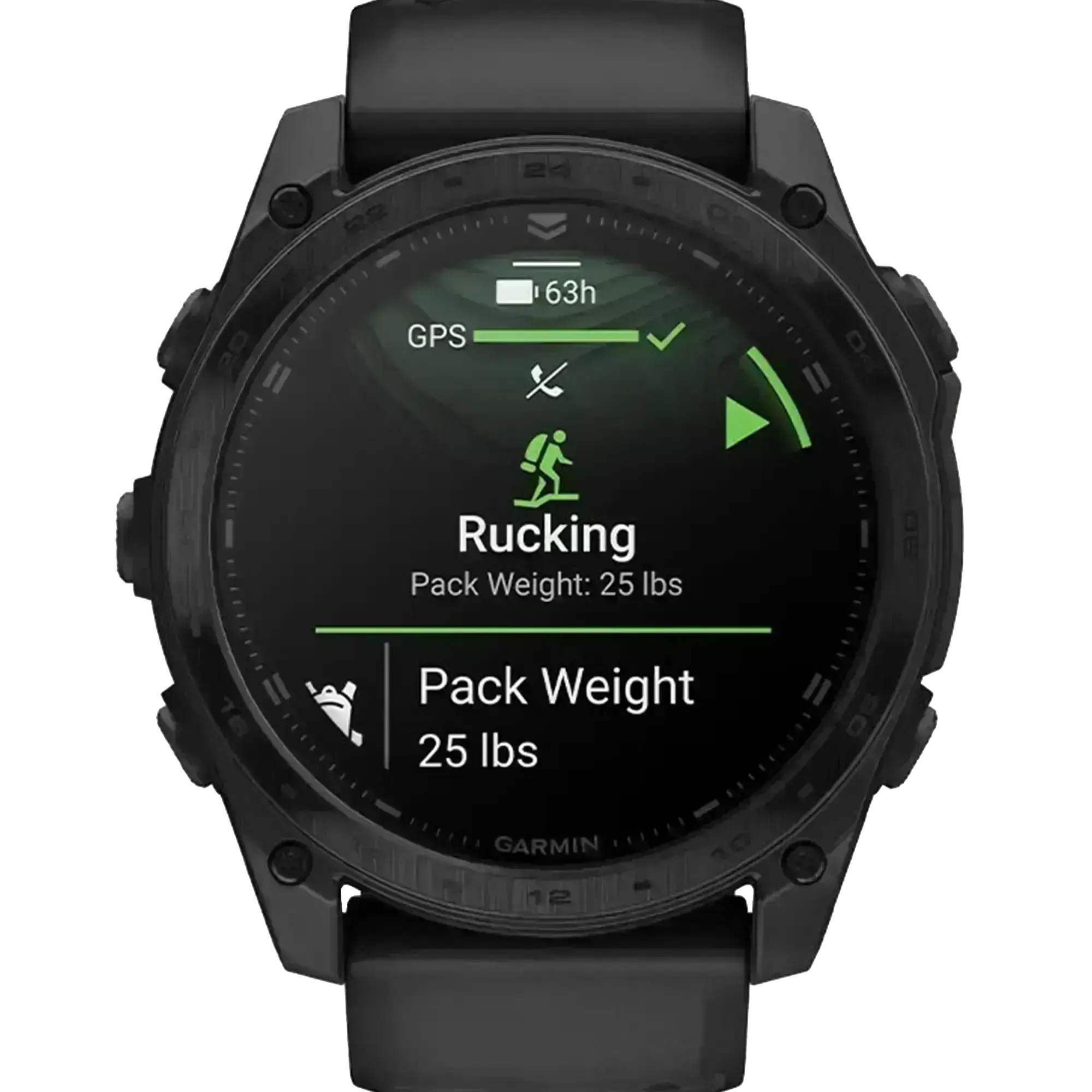 Тактические смарт-часы Garmin Tactix 8 с активированными функциями миссии