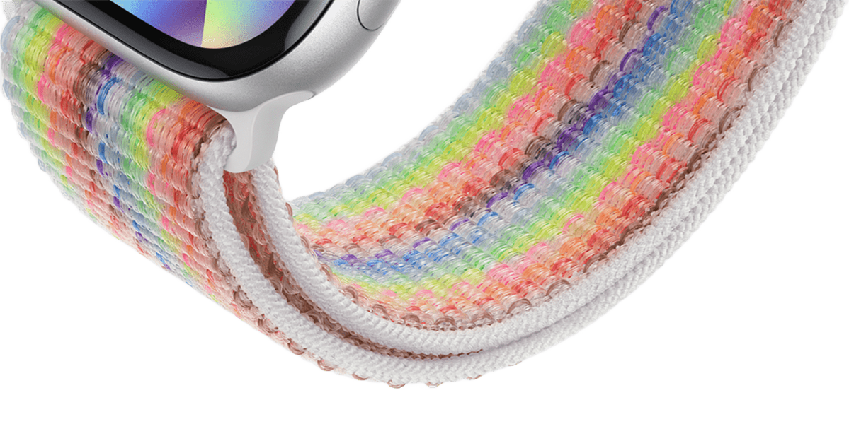Ремешок Apple Pride Edition Sport Loop для Apple Watch 44/45/46/49mm (MJ5C4)