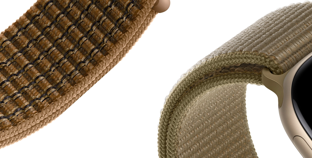 Ремінець Apple Limestone Sport Loop для Apple Watch 44/45/46/49mm (MK8A4)