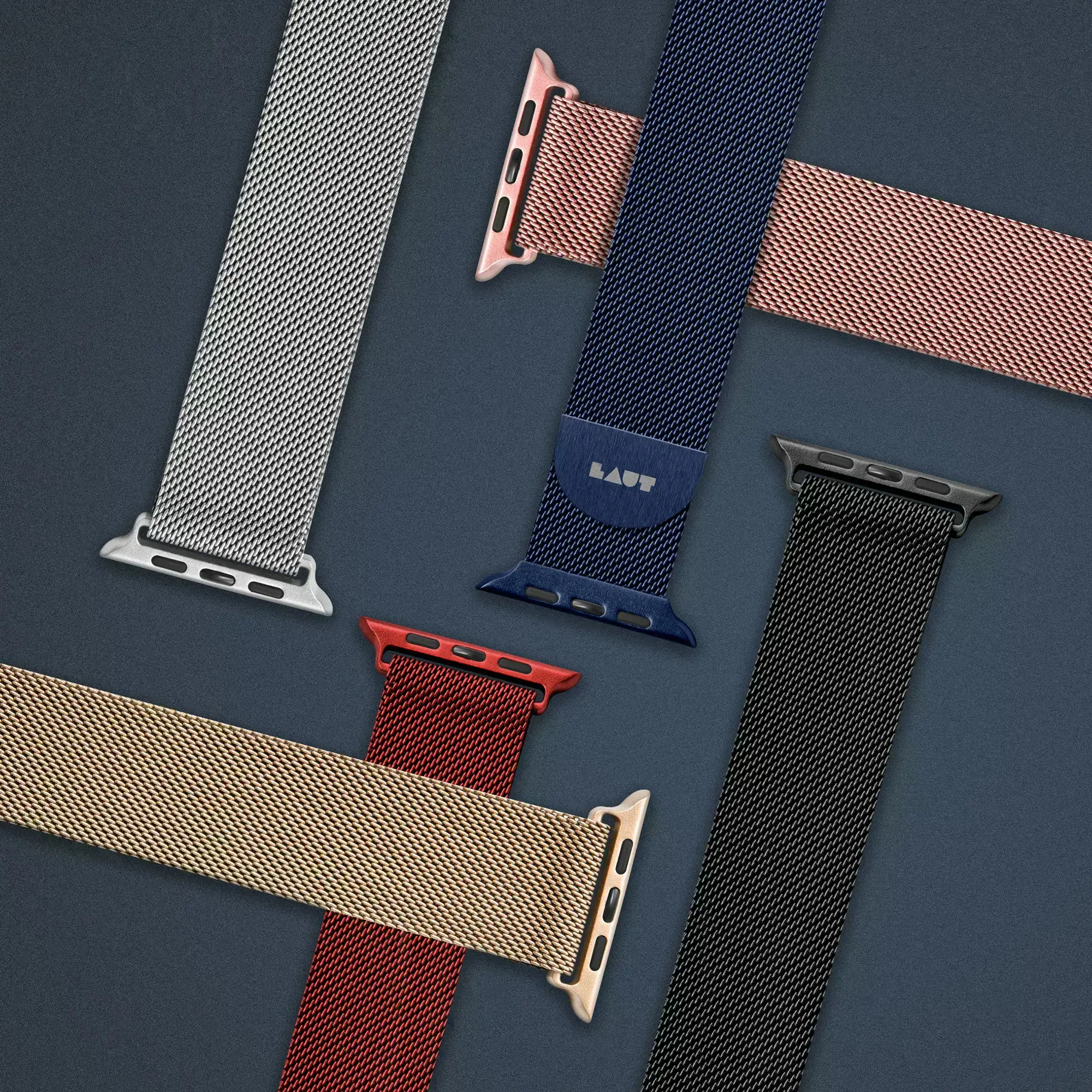 Ремешок LAUT STEEL LOOP для Apple Watch 42/44/45/49мм - Green (L_AWL_ST_GN)