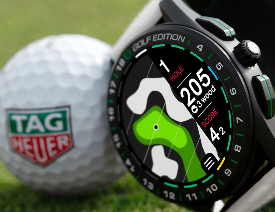 приложение Tag Heuer для гольфа