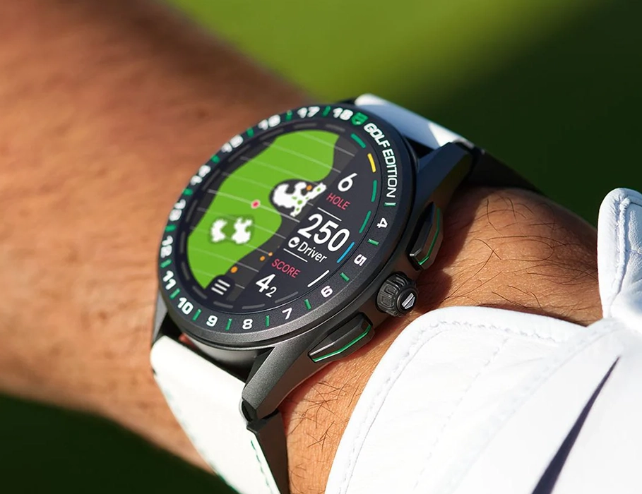 TAG Heuer connected calibre e3 golf edition и эксклюзивные циферблаты
