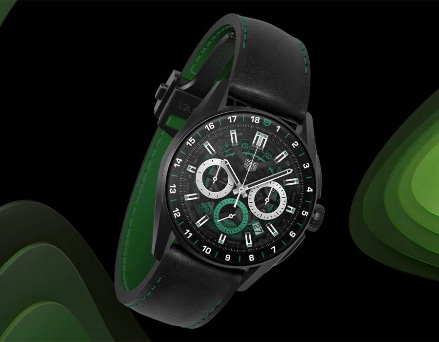 TAG Heuer Calibre E4 интерфейс часов