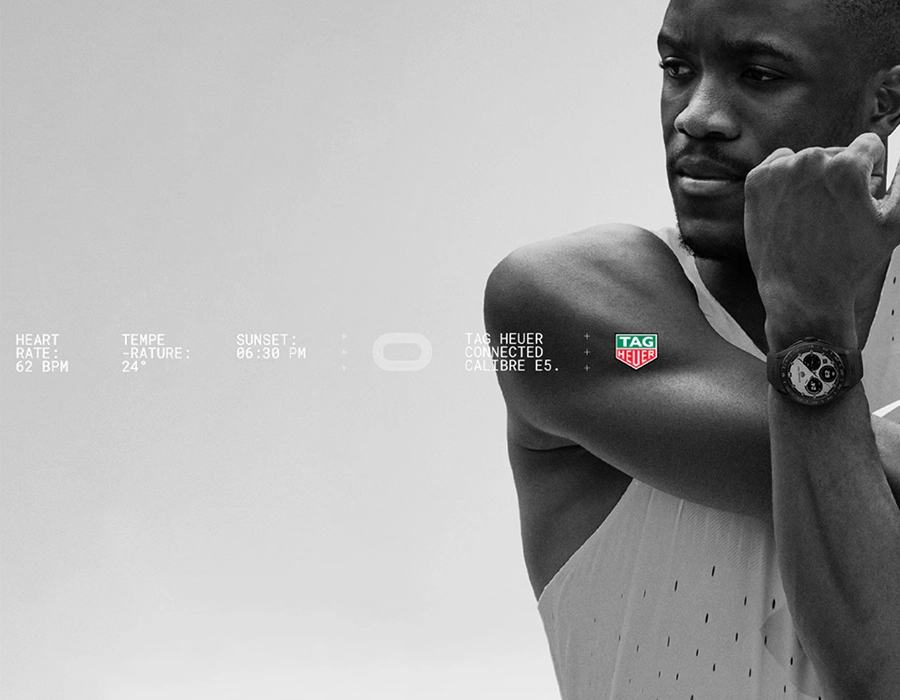 Смарт-часы TAG Heuer Connected Calibre E5 - 45 mm Black DLC Grade 2 Titanium Case with Black Rubber Strap (SBT8A80.BT6293)