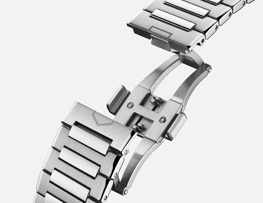 Смарт-часы TAG Heuer Connected Calibre E5 - 45 mm Steel Case with Silver Steel Bracelet (SBT8A10.BA0003)