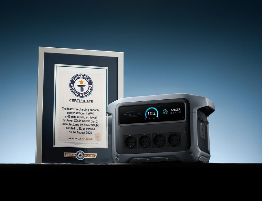 Портативная зарядная станция Anker SOLIX C1000 Gen 2 | 1024Wh 2000W (A1765)