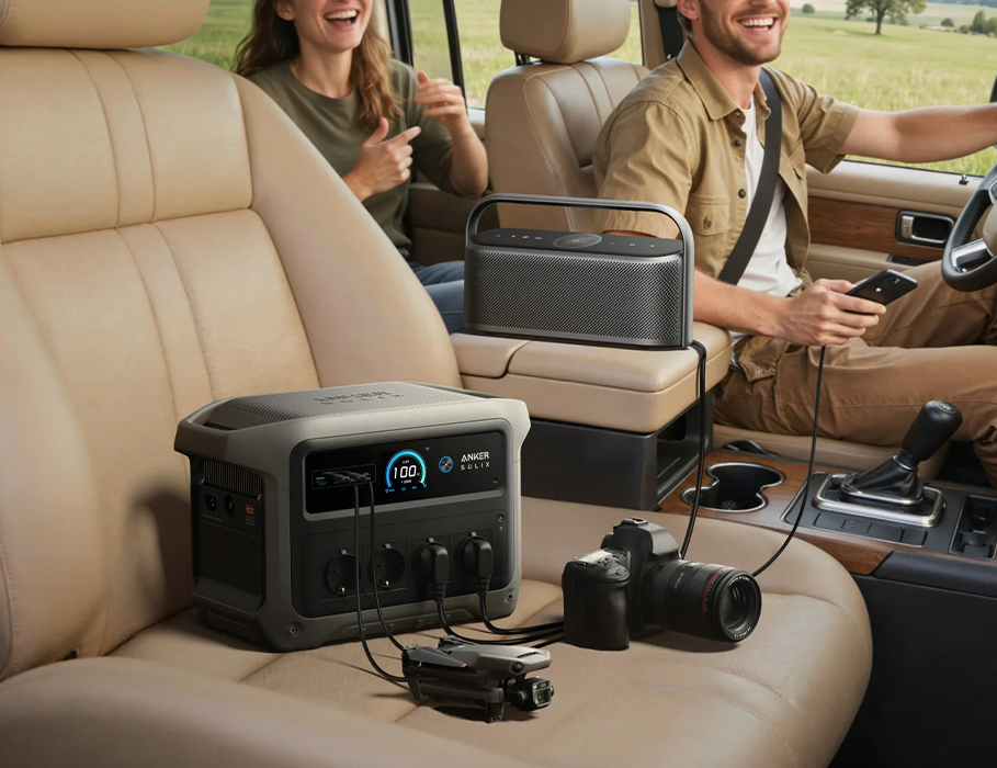 Портативная зарядная станция Anker SOLIX C1000 Gen 2 | 1024Wh 2000W (A1765)