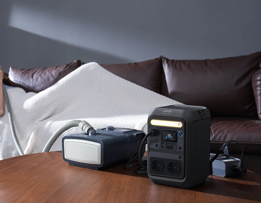 Портативная зарядная станция с ремешком Anker SOLIX C300X 288Wh 300W (A1723311)