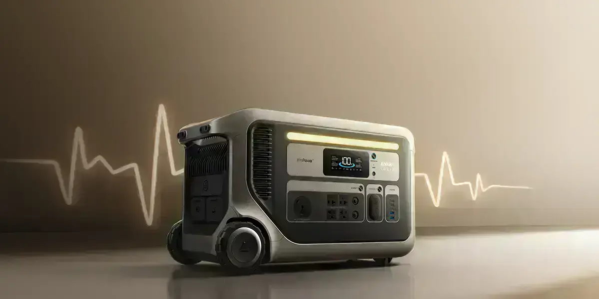 Anker SOLIX F3000 — внешний вид электростанции