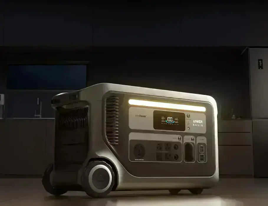 Anker SOLIX F3000 — быстрая зарядка от генератора