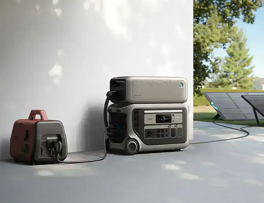 Anker SOLIX F3000 работает бесшумно без генератора