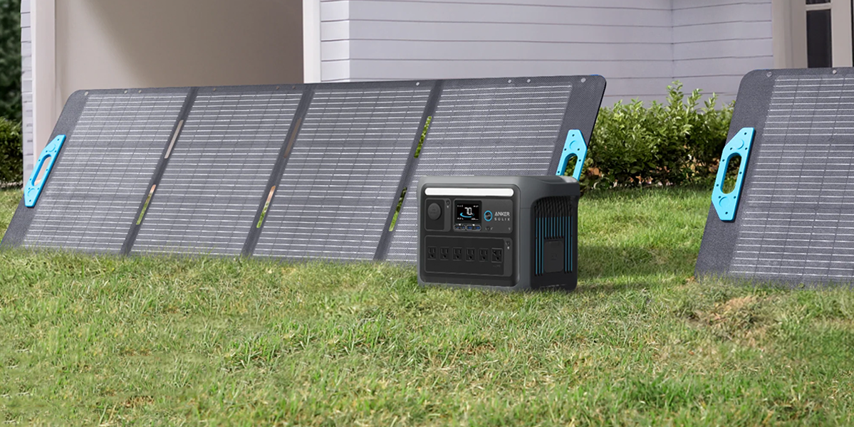 Портативна сонячна панель Anker SOLIX PS200 Solar Panel 200W (A24360A1)