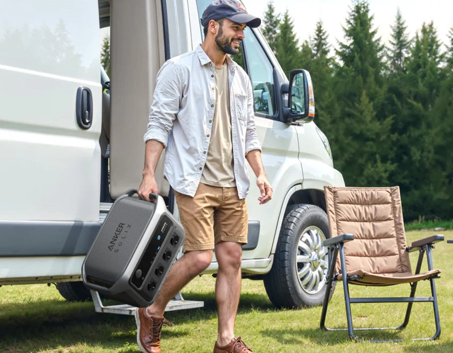 Портативная зарядная станция Anker SOLIX C2000 Gen 2 | 2048Wh 2400W (A17831A1)