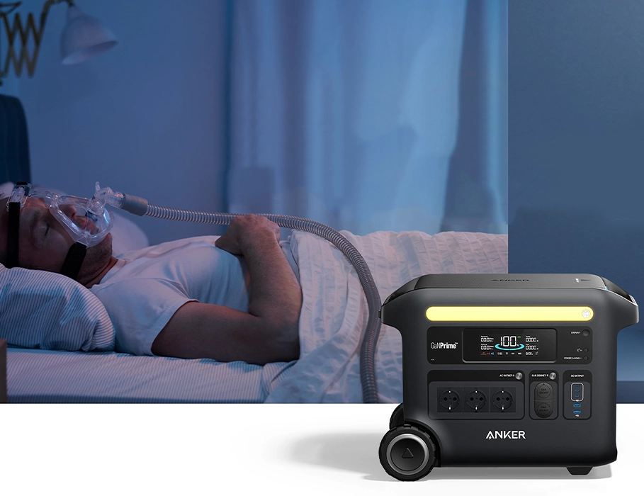 Портативна зарядна станція Anker SOLIX F2600 | 2560Wh 2400W (A1781311)