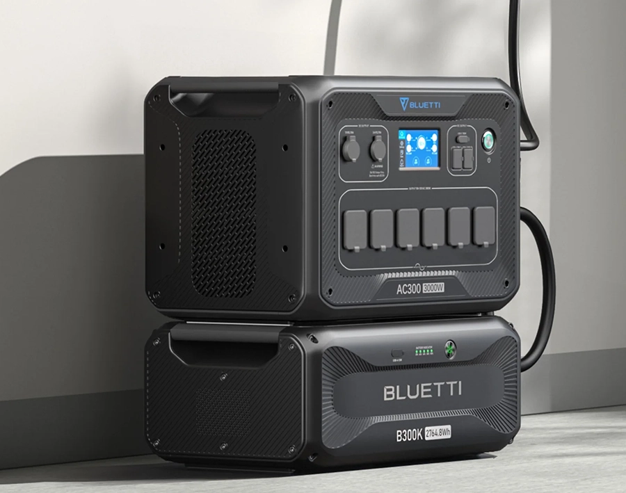Комплект зарядної станції BLUETTI AC300 + BLUETTI B300K Expansion Battery | 2764Wh 3000W (AC300+B300K)