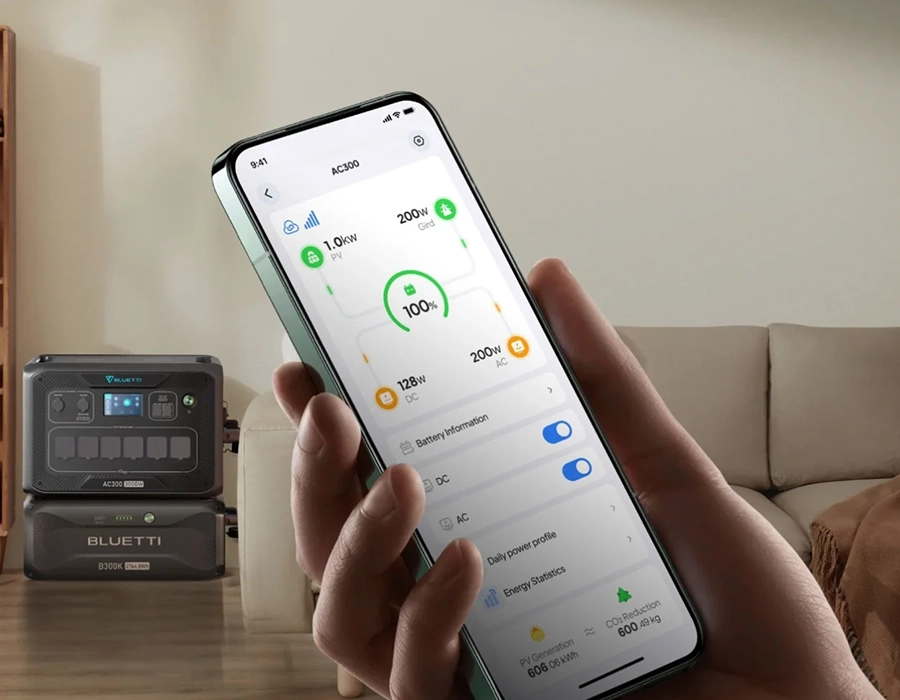 Комплект зарядної станції BLUETTI AC300 + BLUETTI B300K Expansion Battery | 2764Wh 3000W (AC300+B300K)