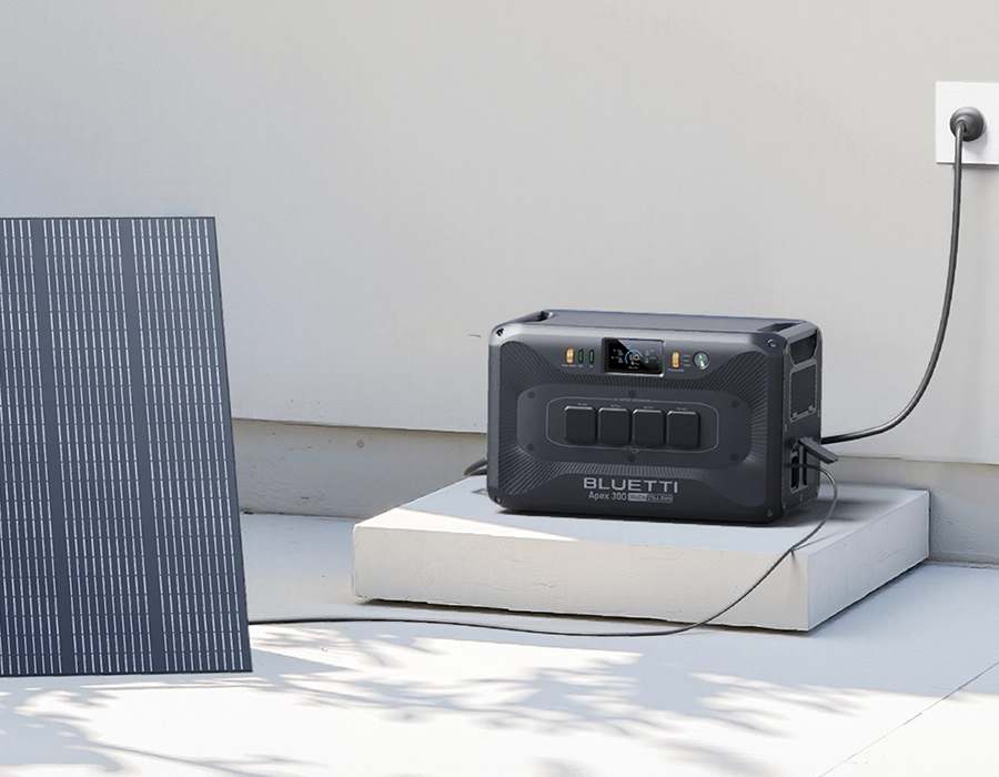 Зарядная станция BLUETTI Apex 300 2764,8Wh/3840W (P-APEX300-EU-GY-BL-010)