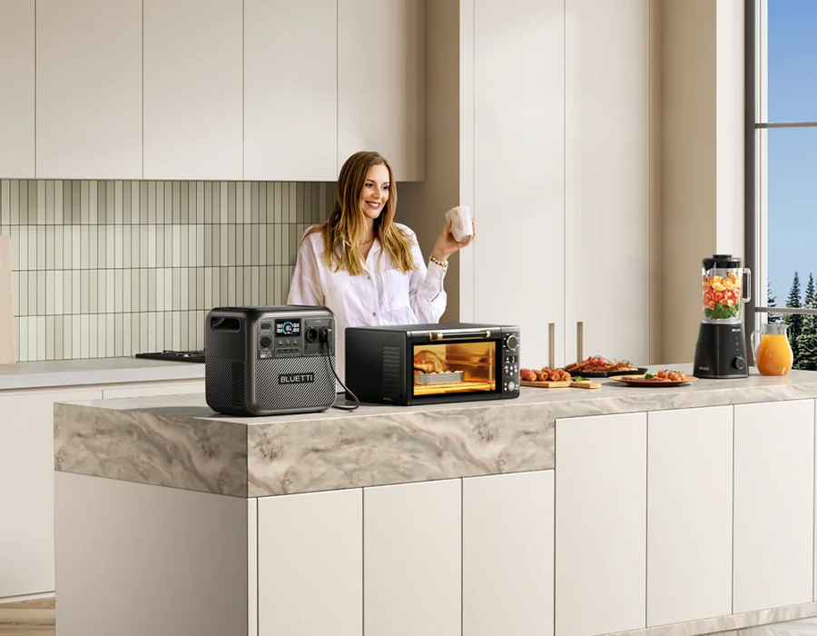 Режим підвищеного навантаження BLUETTI Elite 200 V2 — робота з потужними приладами