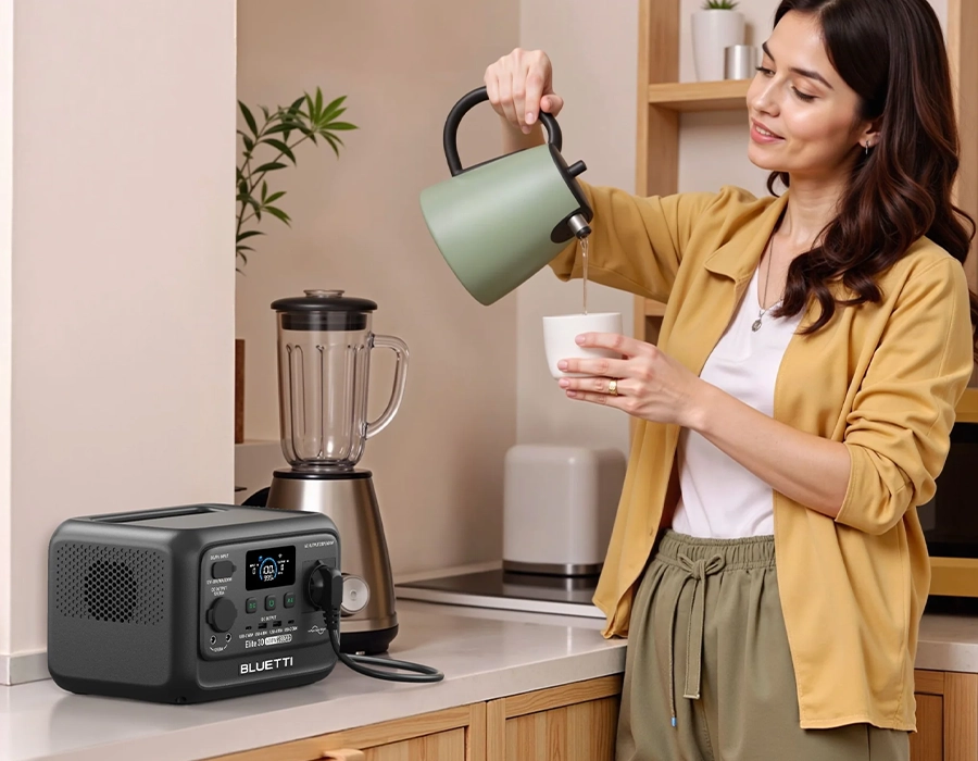 Портативная зарядная станция BLUETTI Elite 30 V2 | 600W 288Wh (P-EL30V2-EU-GY-BL-010)