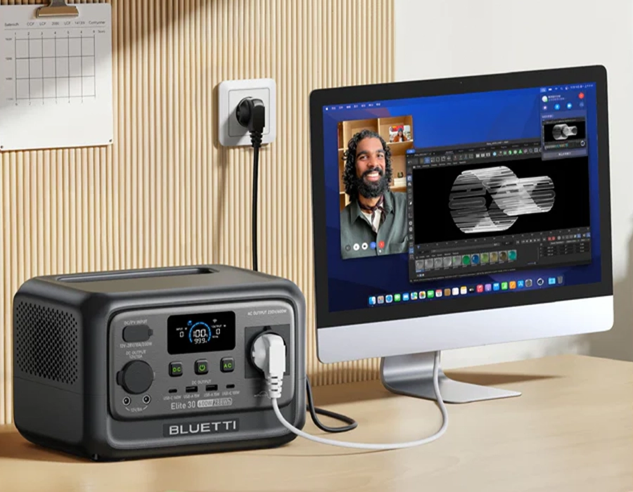 Портативная зарядная станция BLUETTI Elite 30 V2 | 600W 288Wh (P-EL30V2-EU-GY-BL-010)